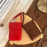 New Fashion Mobile Phone Bag Women's Messenger Bag All-match Mini Small Crossbody Bag Hanging Neck Coin Purse Vertical Handbag