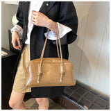 PU Leather Tote Bags for Women Winter New Trend Korean Fashion Female Underarm Shoulder Bag Lady Handbags