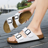 Summer Home Non-Slip Slippers Bath Beach Shoes Brand Flip Flops Men Outdoor Flat Sandals Man Home Indoor Slides Breathable