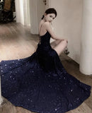 Elegant V-neck Sequin Graduation Dresses Women's Sexy Backless Split Bandage Runway Robe Summer Luxury Formal Occasion Clothes