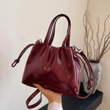 Women's Handbags New Fashion High Quality Simple Versatile Shoulder Bags Women Commuting Luxury Designer Drawstring Bags