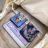Waterproof Nylon Women Backpack Female Kawaii Flowers Travel Bag Cute Girl Fresh Schoolbag Preppy Bookbag Laptop Backpack