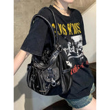 Fashion Women Tote Bags Multi Pockets Large Capacity Ladies Shoulder Bolso Mujer Trend New Design Commute Bag Female