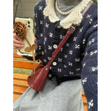 Mini Red Crossbody Bags for Women Pu Leather Female New Winter Trend Korean Fashion Simple Handbags and Purses