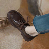 Women's Shoes With Straps Office Platform Medium Heels Ladies Pumps Loafers Lastest Casual Footwear On Sale Social Premium