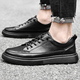 Italian brand Genuine Leather Casual Shoes Men's Oxford Shoes Jogging Shoes Men's Dress Shoes Winter warm and fur shoes mo-2263