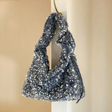 Small Sequin Underarm Bags for Women Luxury Designer Korean Fashion Party Handbags Trend Shoulder Bag