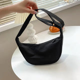 Fashion Solid Color Chest Bag for Women Large Capacity Travel Crossbody Female Half Moon Belt Bag Ladies Daily Street Fanny Pack