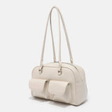 Korean internet celebrity single shoulder underarm bag standoil Bowling Bag STAND OIL Boston Tote Bag Leisure handbag for Women