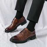 Brand New Men Dress Shoes Patent Leather Brogue Shoes for Male Formal Wedding Party Office Men Oxfords Business Moccasins Shoes