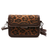 Leopard Trend PU Hasp Shoulder Bags Spring New Fashion Simple Fashion Designer Square Bag Soft Women's Crossbody Bags