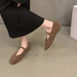 Spring New Brand Women Flats Round Toe Shallow Slip On Ladies Casual Ballet Shoes Soft Leather Eelgant Dress Shoes