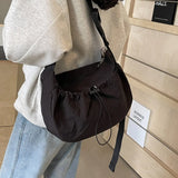 Women Messenger Bags New Fashion Nylon Casual Shoulder Bag Large Capacity Classroom Student Commuter Crossbody Satchels Bag