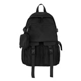 Large-capacity Backpack For Women Man  Waterproof School Bags For Teenagers Black Travel Backpack Males Bookbags