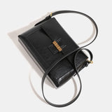 Versatile Vintage New Shoulder Bag Ladies Black Classic Purse And Handbags Pu Leather Crossbody Bag Designer Luxury Fashion Ins