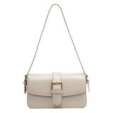 Vintage Fashion Crossbody Bags For Women Triple Compartment Changeable Dual Straps Pure Color Square Shoulder Messenger Bag 2022