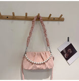 Wrinkled Cloud Armpit Bag High-end Light Luxury Niche Bag Women's Summer New Crossbody Bag