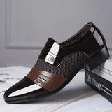 Shoes Men Slip on Men Dress Oxfords Fashion Business Dress Men Shoes New Classic Leather Men'S Suits Shoes Man Shoes