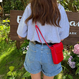 New Fashion Mobile Phone Bag Women's Messenger Bag All-match Mini Small Crossbody Bag Hanging Neck Coin Purse Vertical Handbag