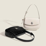 Leather Small Shoulder Bag Designer Casual Solid Color Wallet Handbags New Luxury Crossbody Bag High Fashion Versatile