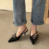 New Design Sexy Pointed Toe Sandals Women High Heels Shoes Designer New Party Dress Slippers Summer 2024 Fashion Pumps