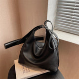 Texture leather shoulder bag Women's Zipper Fashion shopping bag