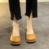 Ladies Shoes Slip On Round Toe Women Footwear Flat Black Light New In Summer Daily Routine With Stylish Korean Spring