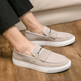 Hot Selling Suede Shoes Europe America Fashionable Men's Loafers Simple Casual Shoes Party Men's Dress Shoes Big Size：38-47