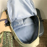Fashion  Waterproof Nylon Backpacks Women Big Small school bag For Teenage girls Solid color Travel Backpack Female Mochilas