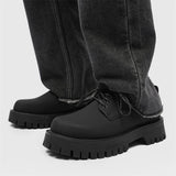 Luxury Business Black Oxford Leather Shoes Men Breathable Rubber Formal Dress Shoes Male Office Wedding Flats Footwear Mocassin