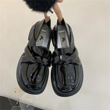 Green Luxury Leather Casual Black Women's Summer Footwear Platform Shoes For Woman Loafers On Sale Trend Offer High Quality