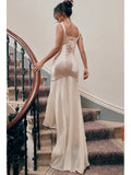 Elegant Women Spring High Chiffon Splicing Dress Slim Backband Wrapped Hip Forged Face Dress Elegant Floor Evening Dress