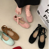 New Spring Summer Flat Ballet Shoes Women's Shoes Retro Mary Jane Shoes Ballet Flats Women Zapatos Mujer