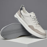 Designer Brand Men's Color Matching Casual Shoes Thick Soled Fashionable Sports Shoes Outdoor Anti-skid Men's Oxford Shoe Shoes