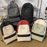 Vintage Design Woman Backpack New Female Man Travel Rucksack College Student Schoolbag For Teenage Girls Boys