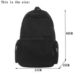 Trendy School Bag Nylon Travel Laptop Waterproof Cool Women Man College Backpack Schoolbag For teenage Girls Boys