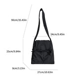 Fashionable Nylon Shoulder Bag Durable Crossbody Bags with Adjustable for Men and Women Who Appreciate Fashion