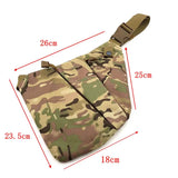 Men's Chest Bag Camo Tactical Storgage Bag Anti-Theft Wallet Men Outdoor Sports Bicycle Pistol Gun Bag Casual Cycling Package