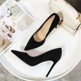Shoes for Women Pointed Toe Formal Super High Heel Woman Pumps Black Sexy Stilito Stylish Fashion Chic and Elegant Dress L E Y2k