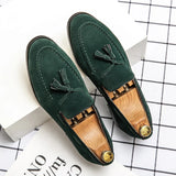Summer Men Suede Tassel Leisure Shoes Italy Style Soft Moccasins High Quality Men Loafers Flats Driving Shoes