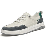 Designer Brand Men's Color Matching Casual Shoes Thick Soled Fashionable Sports Shoes Outdoor Anti-skid Men's Oxford Shoe Shoes