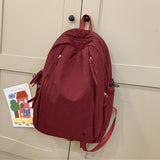 Back-to-School Season Special ins Small Design School Bag for Female College Students, Simple and Versatile High School and Junior High School Students, Lightweight Travel Shoulder Bag