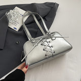 [2024 New Baguette Crossbody Bag] Cross-border Trend Women's Bag 2024 New Niche Baguette Bag Hand-held Shoulder Crossbody Bag Armpit Bag Women