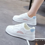 Autumn White Lolita Shoes Women Running Shoes Popular Female Flat Student Korean Fashion Casual Sweet Kawaii Cute Sneaker