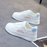 Autumn White Lolita Shoes Women Running Shoes Popular Female Flat Student Korean Fashion Casual Sweet Kawaii Cute Sneaker