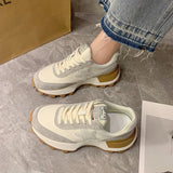 Design Shoes for Women Spring Fashion Luxury Women's Casual Shoes Faux Suede Ladies Walking Shoes