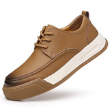 Men's Shoes Leather Casual Shoes High quality Wear-Resistant Sneakers Brand Italian Designer Flat Loafers Driving Shoes