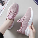 Sport Running Shoes Women Air Mesh Breathable Walking Women Sneakers Comfortable White Fashion Casual Sneakers