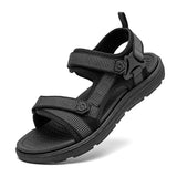 Vanmie Sandals Men Summer Sandals for Men Leisure Beach Sandals Male Summer Shoes Lightweight Outdoor Casual Sandals