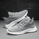 White Sneakers Shoes for Men Breathable Casual Couple Sports Running Walking Shoes Big Size  35-47